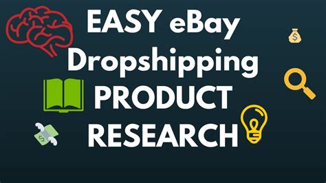 Easy Ebay Dropshipping Product Research Youtube