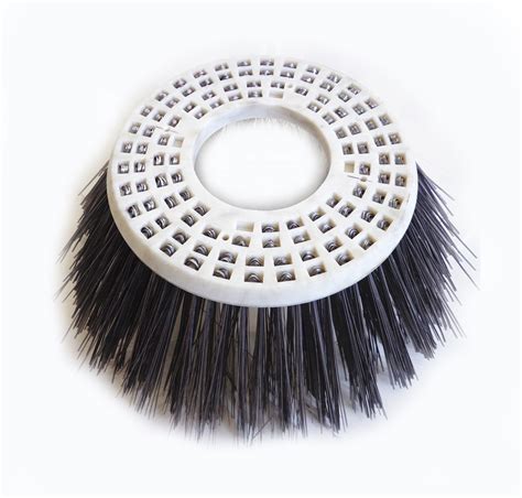 Holes Segments Road Sweeper Brush Steel Wire Gutter Broom For