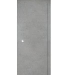 Sartodoors Planum In X In Flush Concrete Finished Wood