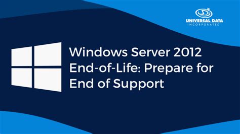 Microsoft Windows Server 2012 End Of Life Udi