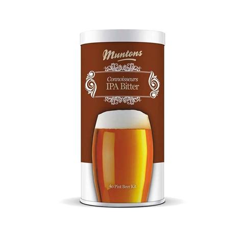 Muntons Connoisseurs Ipa Bitter Extract Beer Kit Dark Rock Brewing