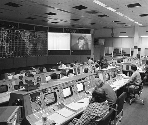 Historic Mission Control Center Space Center Houston