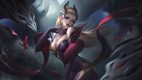 Evelynn Lol Coven K Hd Wallpaper Rare Gallery