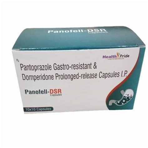 Pantoprazole Gastro Resistant Domperidone Prolonged Release Capsules IP