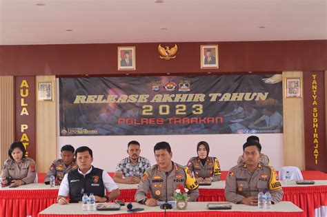 Rilis Akhir Tahun Kapolres Beber Kaleidoskop Program Kerja Sepanjang