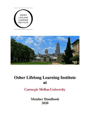 Fillable Online Osher Lifelong Learning Institute At Fax Email Print