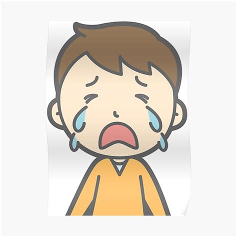 Crying Boy Posters | Redbubble