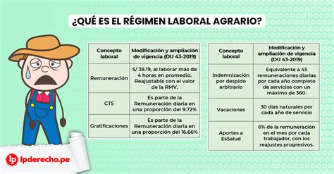 Cómo funcionaba el régimen laboral agrario LP