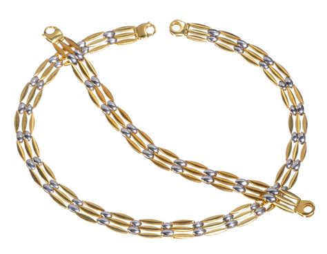 9ct Gold Necklace And Bracelet