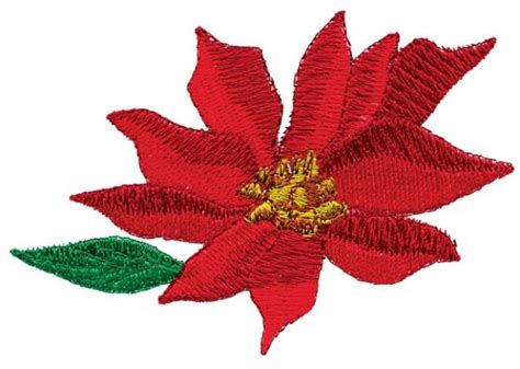 Poinsettia Machine Embroidery Design Embroidery Library At