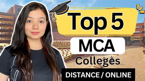 Best 5 MCA Colleges MCA Distance Learning Colleges Online MCA YouTube