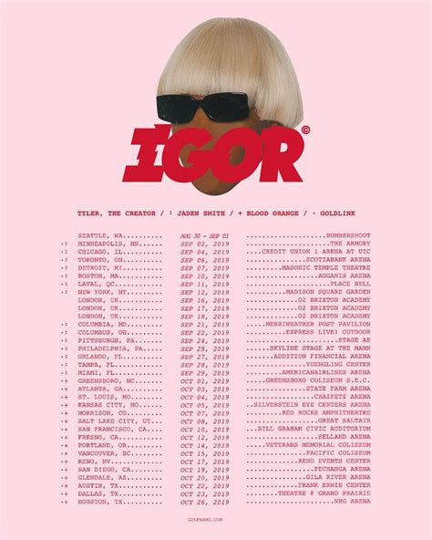 Tyler The Creator Announces 2019 Tour Including Madison Square Garden