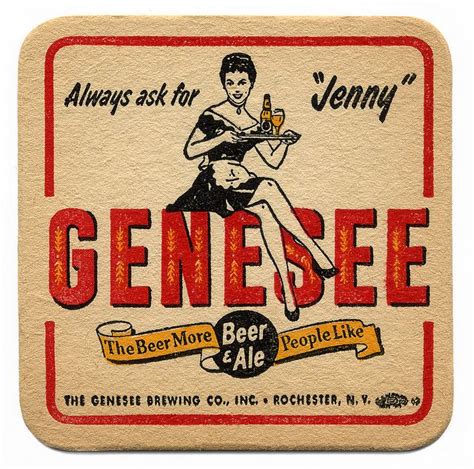 Always Ask For Jenny Vintage Beer Labels Beer Advertising Vintage Beer Signs