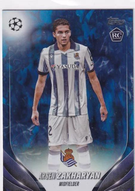 TOPPS CL CLUB Competition 2023 24 Núm 141 Arsénico Zakharyan Rookie