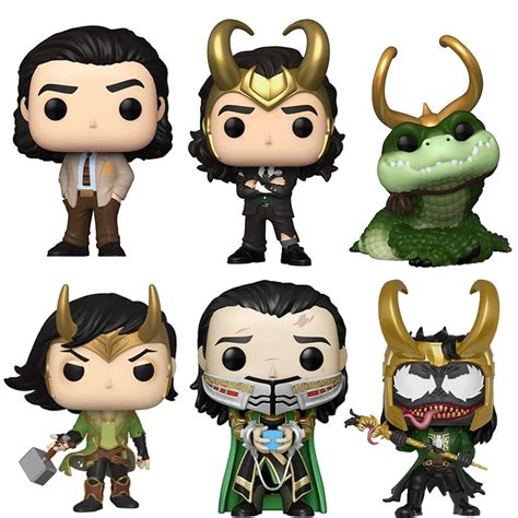 Action Toy Figures Funkos Pop Loki President Loki Loki Figure