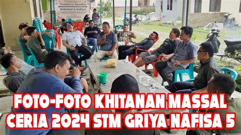 FOTO KEGIATAN KHITANAN MASSAL CERIA 2024 KERJASAMA STM GRIYA NAFISA 5