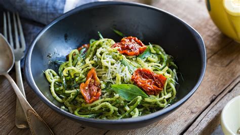 Zucchini Nudeln Mit Getrockneten Tomaten 15 Minuten Rezept EAT CLUB