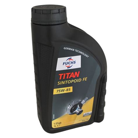 Fuchs Titan Sintopoid Fe Sae W W Fully Synthetic Gear Oil