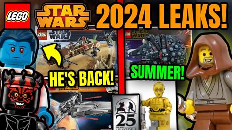 IT S REAL 2024 LEGO Star Wars Summer Sets LEAKED THRAWN JEDI BOB