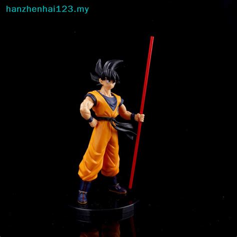 Hanzhenhai123 Hot Dragon Ball Son Goku Super Saiyan Anime Figure 22cm Goku DBZ Action Figure