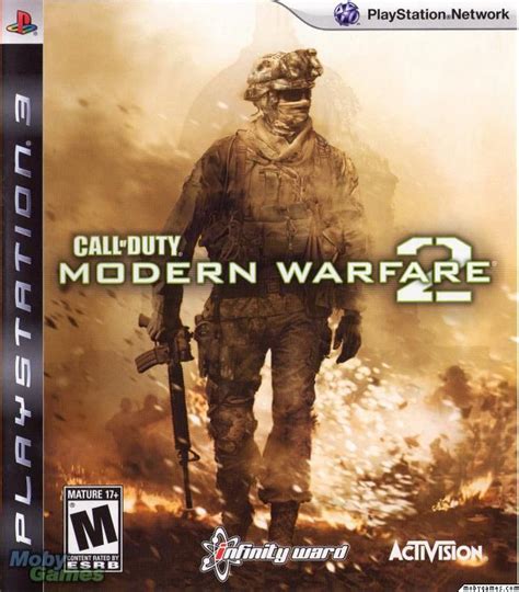 Call Of Duty Modern Warfare 2 2009 Playstation 3 Box Cover Art