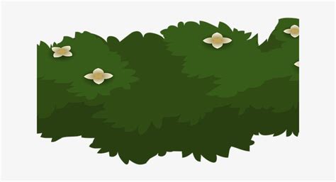 Shrub Bushes Clipart Plant Garden Shrub Transparent PNG 640x480