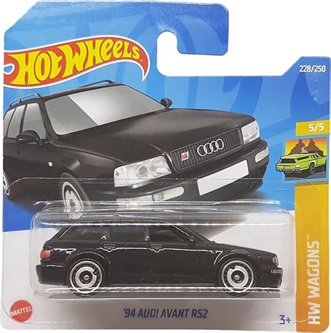 Hot Wheels Audi Avant RS Toy Car Black Mattel Amazon Co Uk Toys Games