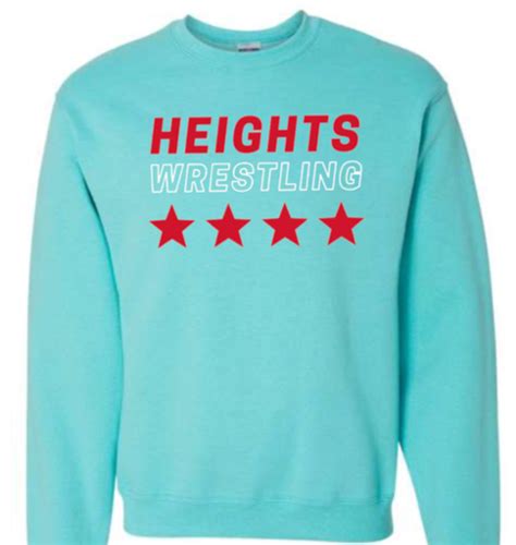 Heights Wrestling Fan Wear Crystal Creations L
