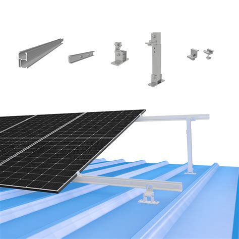 Solar Panel Mounting Without Drilling Pv Ballast Corigy Solar Roof