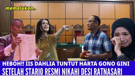 Detik Detik Iis Dahlia Gugat Harta Gono Gini Setelah Satrio Resmi