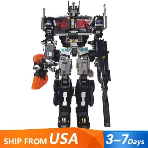 Transformers Optimus Prime Black Technic Ideas Creator God Of