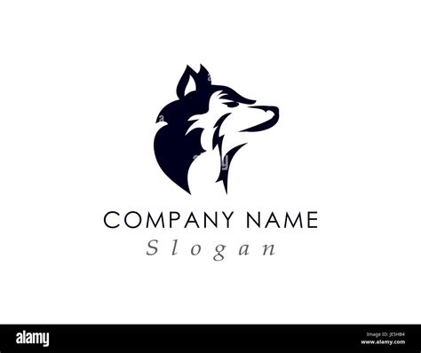 Logo De Cabeza De Lobo Imagen Vector De Stock Alamy