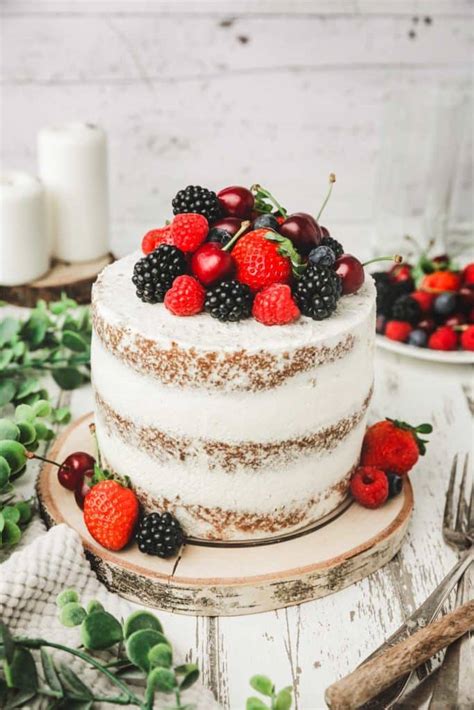 Naked Cake Aux Fruits Rouges Recette Facile Sweetly Cakes