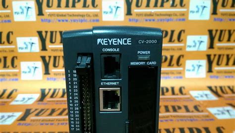 KEYENCE CV 2000 MACHINE VISION CONTROLLER PLC MODULE PLC DCS SERVO