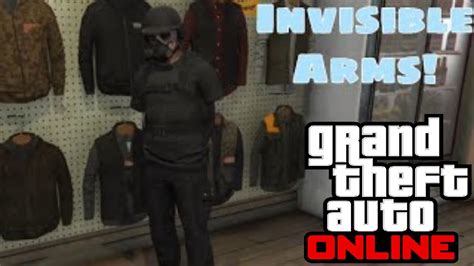 HOW TO GET INVISIBLE ARMS IN GTA 5 ONLINE STILL WORKING YouTube