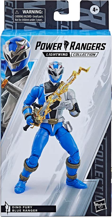 Power Rangers Lightning Dino Fury Blue Ranger