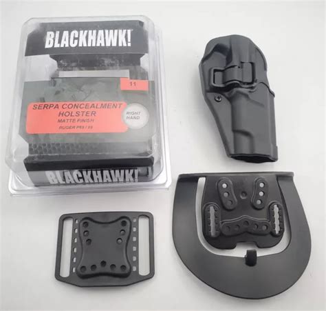 Blackhawk Serpa Cqc Concealment Owb Paddle Belt Loop Holster Ruger P85