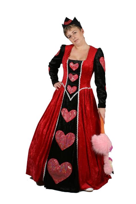 Ladies Queen Of Hearts Fancy Dress Costume Size 16 18 Complete Costumes Costume Hire