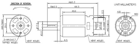 Dc Motor 775 12 24v High Torque Maker Store Pty Ltd