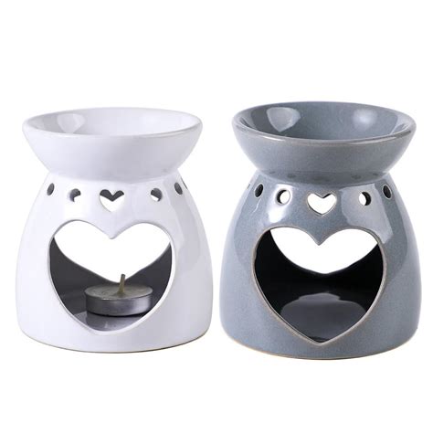 Wax Melt Essential Oil Burners Ceramic Aroma Aromatherapy Candle