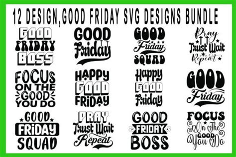 Good Friday Quotes Designs Bundle Graphic by Karim Design SVG Store ...