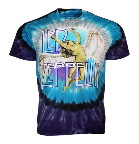 Led Zeppelin Led Zeppelin Swan Song Tie Dye T Shirt