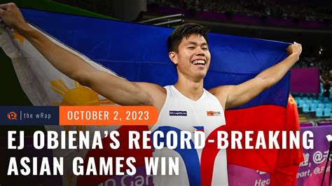 No Surprise As Ej Obiena Shatters Asian Games Record For Ph S