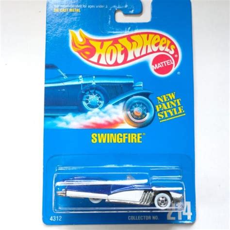 Hw Hot Wheels Swingfire Street Beast Blue Tires Ww Iron Base Shopee Malaysia