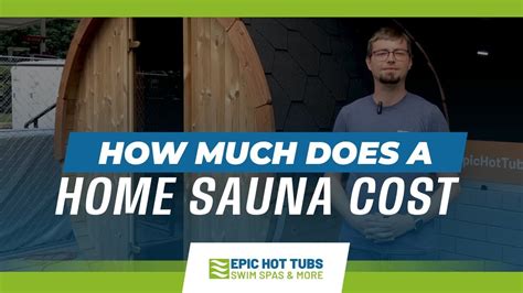 How Much Does A Home Sauna Cost Youtube