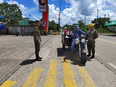 Sexta Divisi N Del Ej Rcito Nacional On Twitter Con Puesto De Control