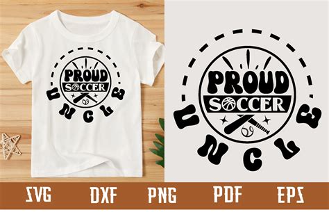 Proud Soccer Uncle Svg Design Graphic By Binasvgbundle Creative Fabrica