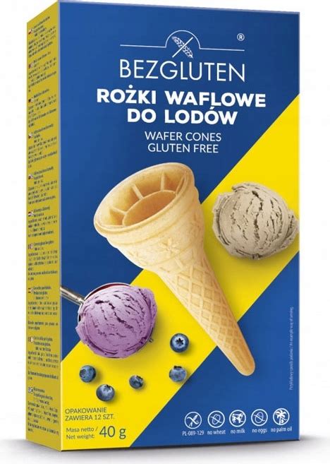 Waflowe Rożki do Lodów Niska cena na Allegro pl