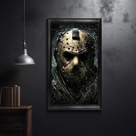 Jason Voorhees Poster Jason Voorhees Digital Art Jason Voorhees