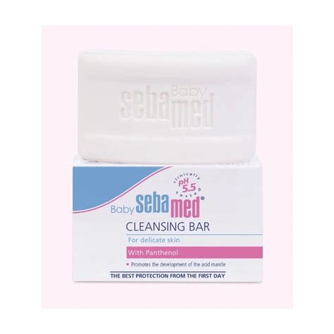 Sebamed Baby Cleansing Bar Soap With Ph 55 100g With Panthenol